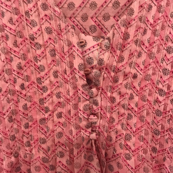 ⚡️Host Pick⚡️Esqualo Womens Pink Blouse Size US 8 - Picture 2 of 12